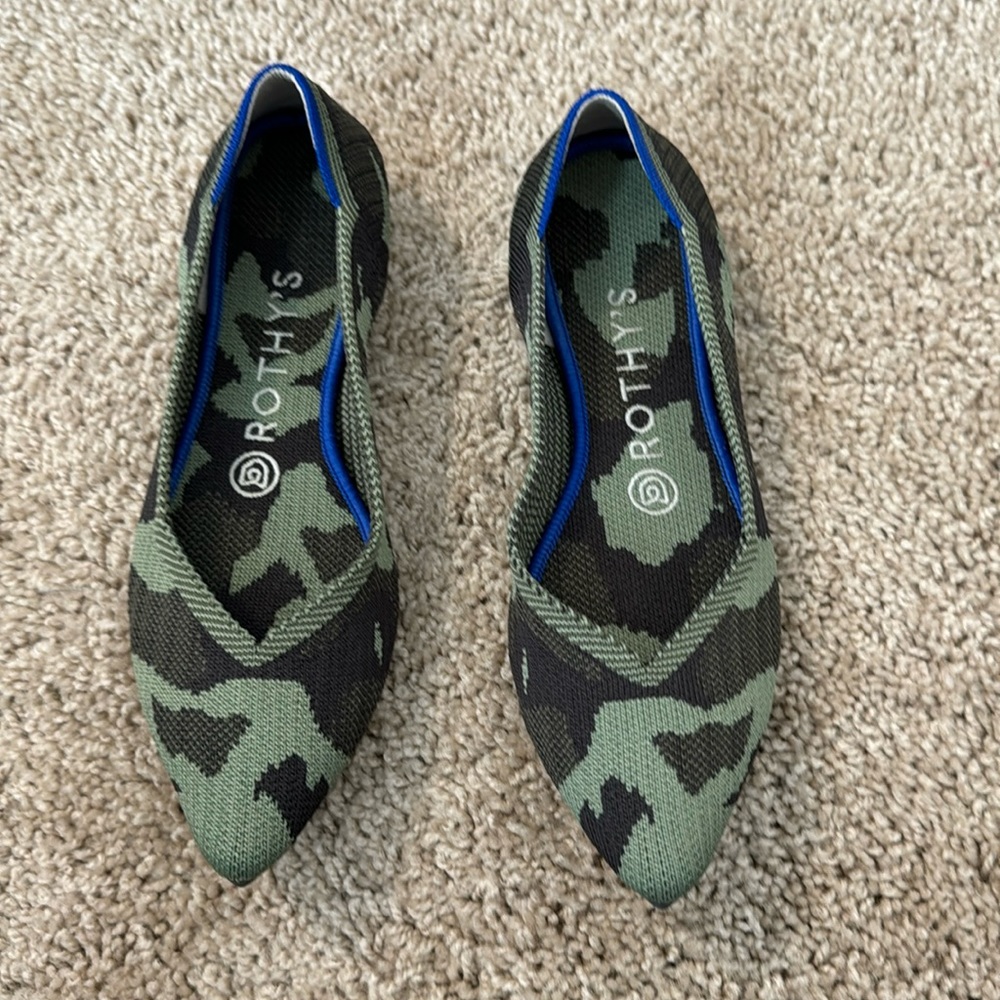Rothy’s Camo point